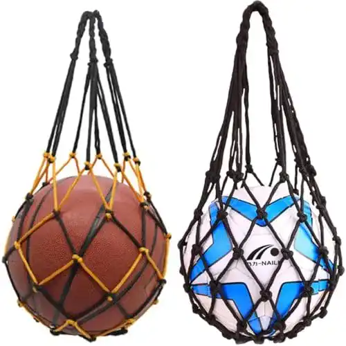 Ballnetz Ylinwtech ,2 Stück Fußball-Netztasche
