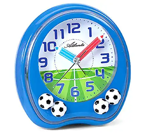 Kinderwecker Atlanta Fußball Blau 1719-5