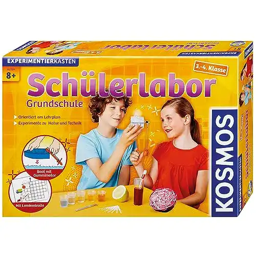 Chemiebaukasten Kosmos 633912 Schülerlabor Grundschule