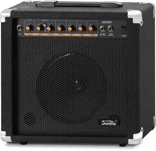 Die beste Akustikgitarren-Verstärker SoundKing AK20-GR Gitarrencombo 2026 Test Bestseller Akustikgitarren-Verstärker SoundKing AK20-GR Gitarrencombo