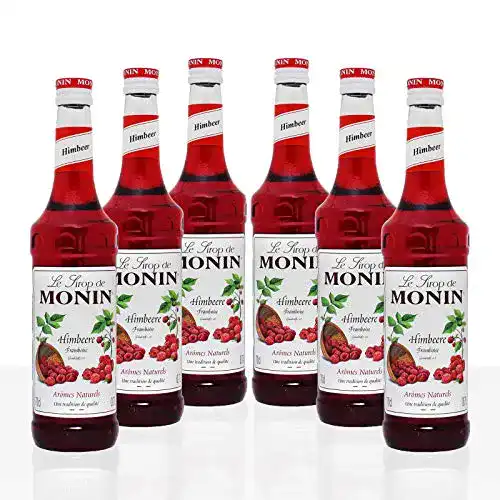 Himbeersirup MONIN Himbeer Sirup 6 x 0,7l
