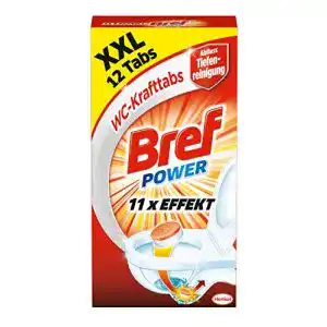 WC-Tabs Bref Power WC Kraft Tabs, Abfluss Tiefenreinigung 300 g