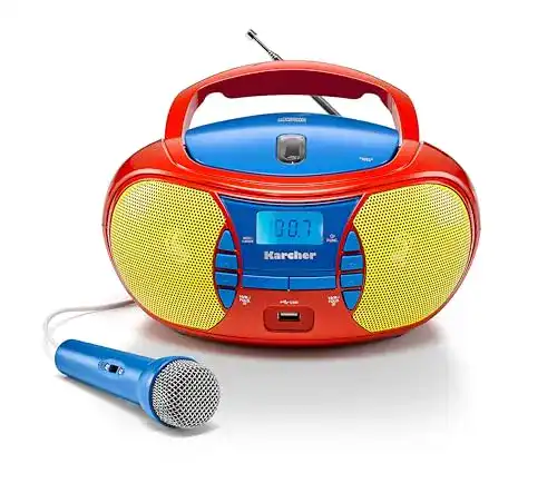 Kinder-CD-Player Karcher RR 5026 tragbares CD Radio