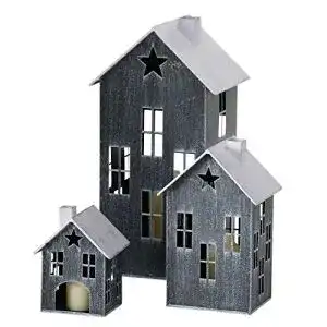 Lichthaus Spetebo Metall Laterne im 3er Set