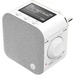 Steckdosenradio Hama DAB+/DAB Digitalradio klein, Plug in
