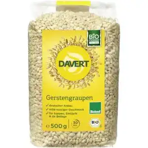 Graupen Davert Gersten Bioland, 500g (6 x 500 gr)