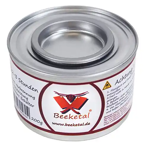 Brennpaste Beeketal – 12 x 200g Sicherheits Dosen