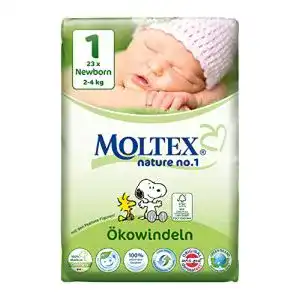 Windeln Größe 1 Moltex Nature No. 1 Ökowindeln, Größe 1, 23 St.