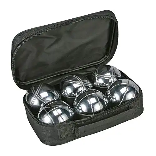 Boule Unbekannt set Boccia Set 6X 720g Metallkugeln kugeln