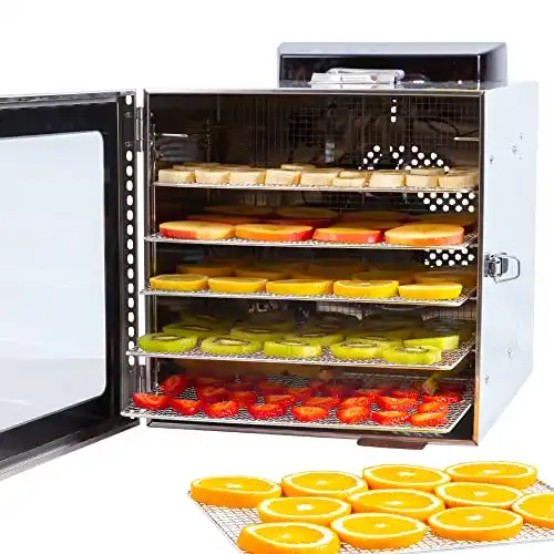 Dörrautomat Edelstahl VITA5 Dörrgerät mit Temperaturregler
