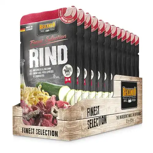 Die beste Belcando-Hundefutter Belcando Frischebeutel 12x125g Rind 2026 Test Bestseller Belcando-Hundefutter Belcando Frischebeutel 12x125g Rind