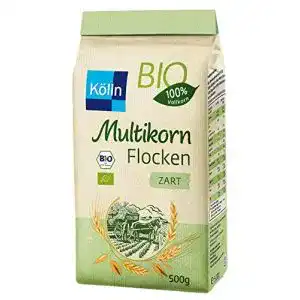 Haferflocken Kölln Zarte Multikorn Flocken Bio, 5 x 500 g