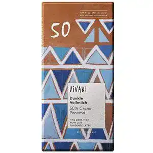 Vivani-Schokolade Vivani Dunkle Vollmilchschokolade, 80 g