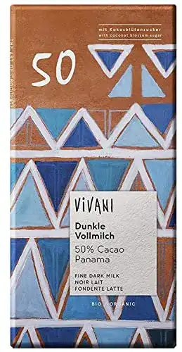 Vivani-Schokolade Vivani Dunkle Vollmilchschokolade, 80 g