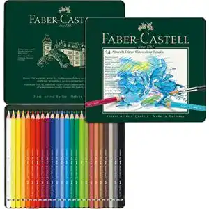 Aquarellstifte Faber-Castell 117524 – Albrecht Dürer, 24er Metalletui