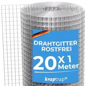 Volierendraht KrapTrap ® engmaschiger mit 12,7mm² Maschen