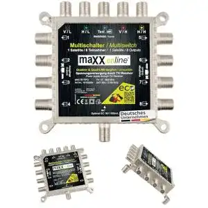 Quad-LNB-Multischalter maxx.onLine eMS 58 RPQ 5 in 8