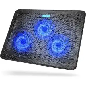 Laptop-Kühler TECKNET Laptop Kühlpads 12-17 Zoll, 2 USB-Ports