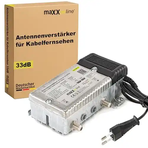 Die beste Hausanschlussverstärker maxx.onLine Antennenverstärker 2026 Test Bestseller Hausanschlussverstärker maxx.onLine Antennenverstärker