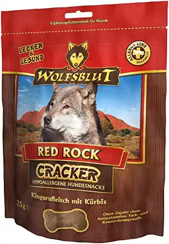Die beste Hundeleckerlies Wolfsblut - Red Rock Cracker - 225 g - Känguru 2026 Test Bestseller Hundeleckerlies Wolfsblut – Red Rock Cracker – 225 g – Känguru