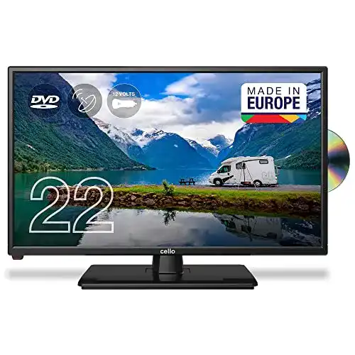 Die beste 22-Zoll-Fernseher Cello 12 Volt C2220FMTRDE 22", Full HD LED 2026 Test Bestseller 22-Zoll-Fernseher Cello 12 Volt C2220FMTRDE 22″, Full HD LED