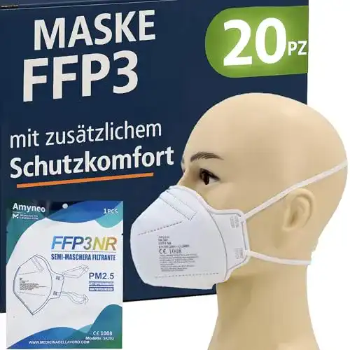 Atemschutzmaske (FFP3) medicinadellavoro.com 20 FFP3 5 Lagig