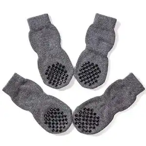 Hundesocken Akopawon Antirutschsocken 4 Stück Pfotenschutz