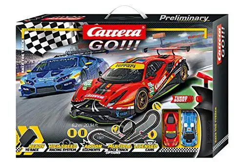 Die beste Autorennbahn Carrera GO!!! Race the Track Rennstrecken-Set 2026 Test Bestseller Autorennbahn Carrera GO!!! Race the Track Rennstrecken-Set