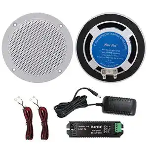 Bluetooth-Deckenlautsprecher Herdio 4 Zoll, wasserdicht