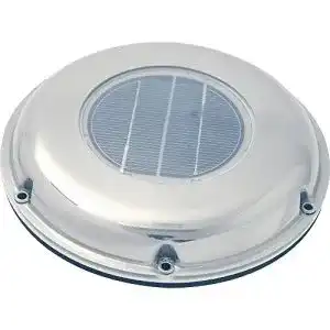 Solarlüfter Lilie 31813 Ventilator/Lüfter Kunststoff, Edelstahl