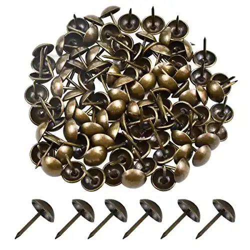 Polsternagel kissral 100 Stk Vintage Polsternägel Bronze Metall