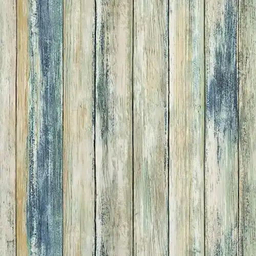 Küchenfolie Hode Klebefolie Holz Möbelfolie Blau 60 cm x 300 cm