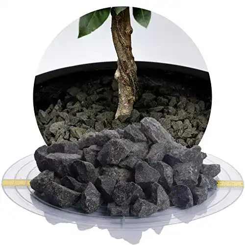 Basalt-Bruchsteine Schicker Mineral, Basaltsplitt 25kg, 2-56mm