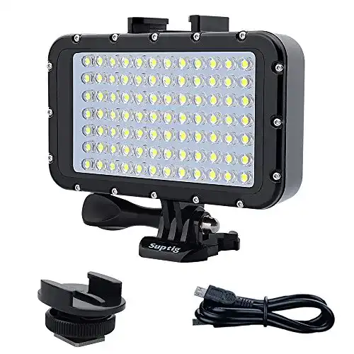 Die beste Unterwasserblitz Suptig Unterwasserlichter Tauchlicht 84 LED High 2026 Test Bestseller Unterwasserblitz Suptig Unterwasserlichter Tauchlicht 84 LED High