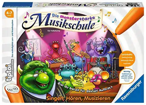 Tiptoi Ravensburger Spiel 00555 Monsterstarke Musikschule