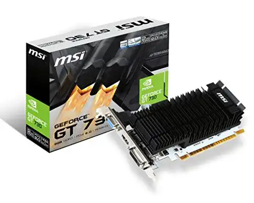 Passive Grafikkarte MSI GeForce GT 730 2GB DDR3 PCI-E x16 DVI
