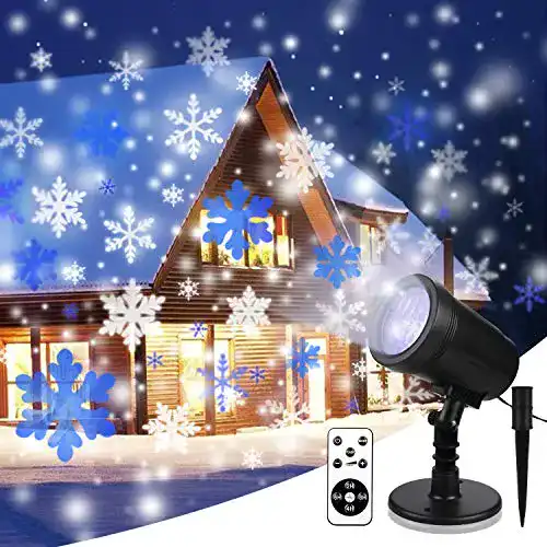 Schneeflocken-Projektor YMing LED Projektionslampe, IP65