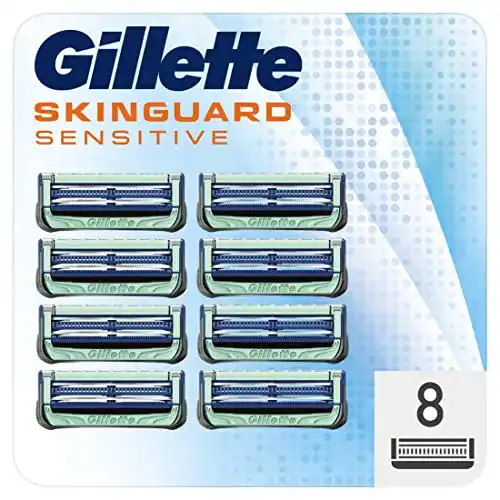 Gillette-Rasierklingen Gillette SkinGuard Sensitive, 8 Ersatzklingen
