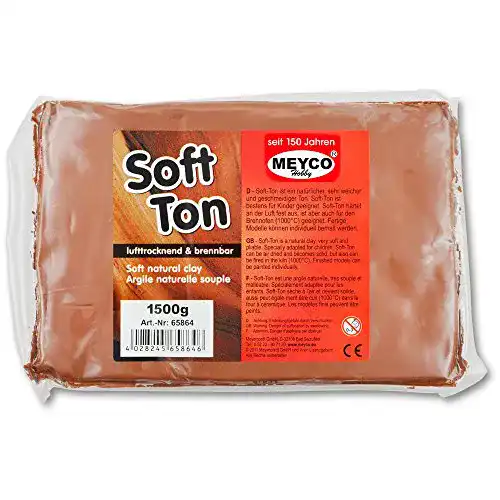 Soft-Ton MEYERCORDT GMBH terracotta 1 5kg. vakuum Poly