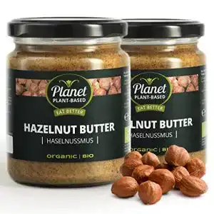 Haselnussmus Planet Plant-Based Bio, 2x250g, Bio Haselnüsse