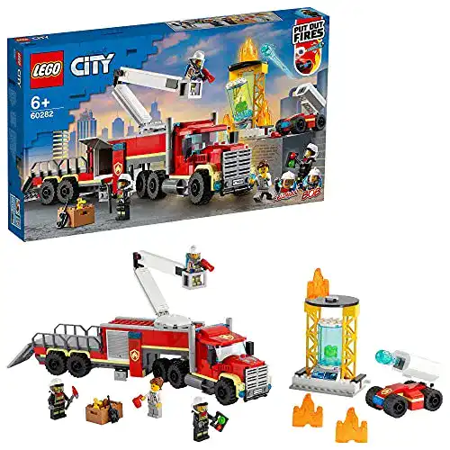 Die beste LEGO-City LEGO 60282 City Mobile Feuerwehreinsatzzentrale 2026 Test Bestseller LEGO-City LEGO 60282 City Mobile Feuerwehreinsatzzentrale