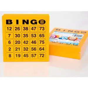Bingo-Karten DiPrint 200 große Bingokarten für Senioren