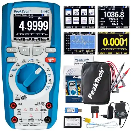 Peaktech-Multimeter PeakTech 3440 True RMS Digital Multimeter