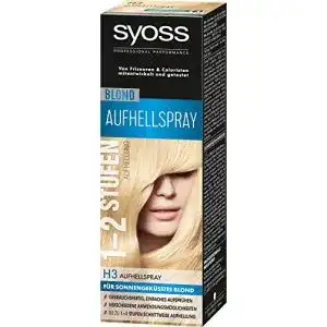 Aufhellungsspray Syoss H3 Blond Aufhellspray Stufe 3, 3er Pack