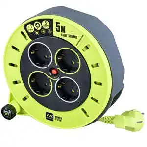Kabeltrommel Masterplug Pro-XT Verlängerungskabel 4 Buchsen