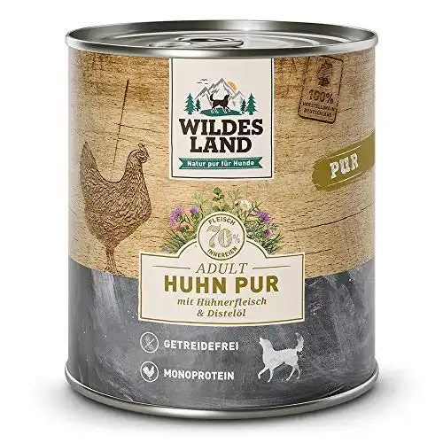 Wildes-Land-Hundefutter WILDES LAND Nassfutter 12 x 800 g