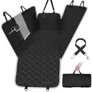 Hundedecke Rückbank pecute, mit Mesh Fenster 146x136cm