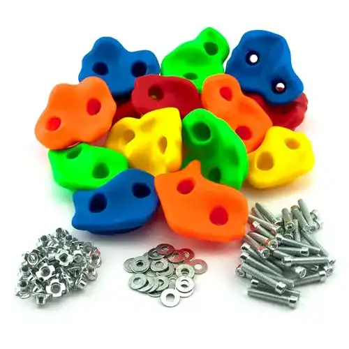 Klettergriffe GO!elements Kinder Set Outdoor inkl. Befestigung