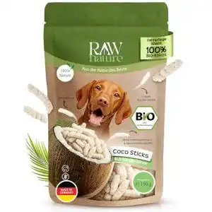 Dental-Sticks für Hunde RAW Nature Kokos-Sticks Hundesnack