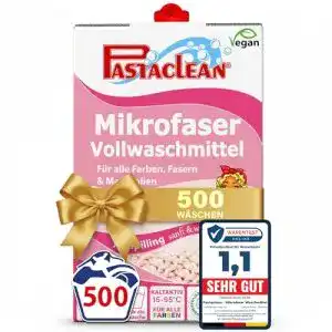 Vollwaschmittel Pastaclean ® Mikrofaser Waschmittel Antipilling